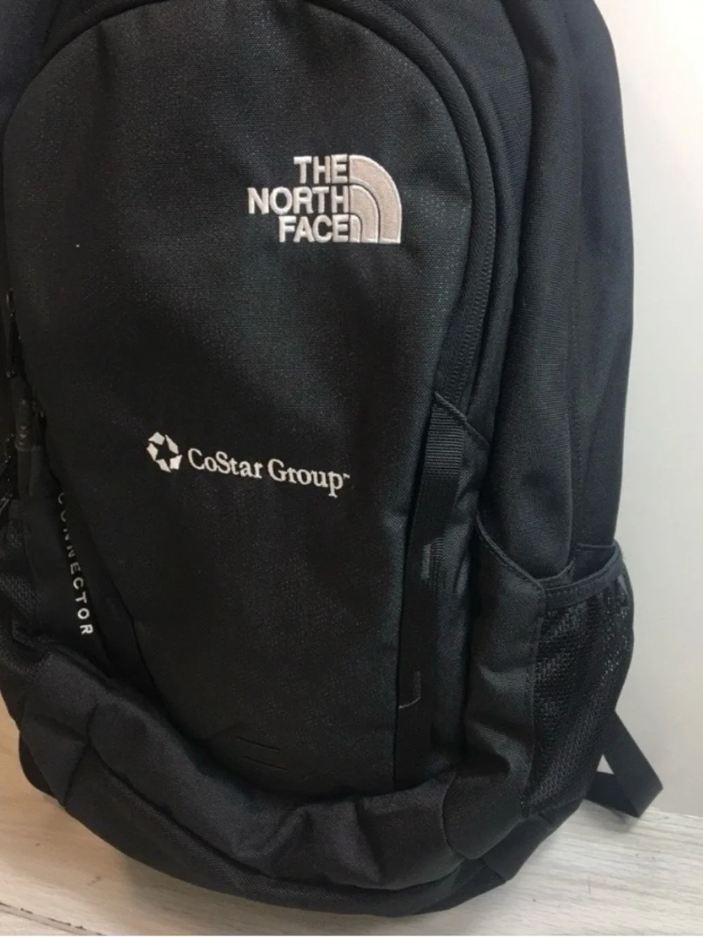 The North Face Recon / Jester Backpack Black CoStar Group Corporate Logo Laptop